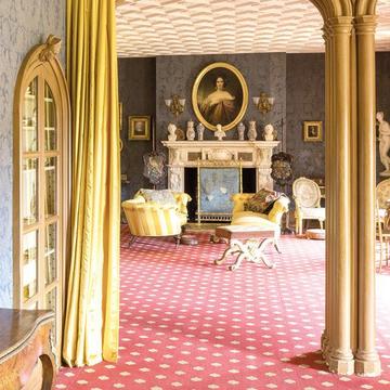 jewish country house drawing room at hughenden manor